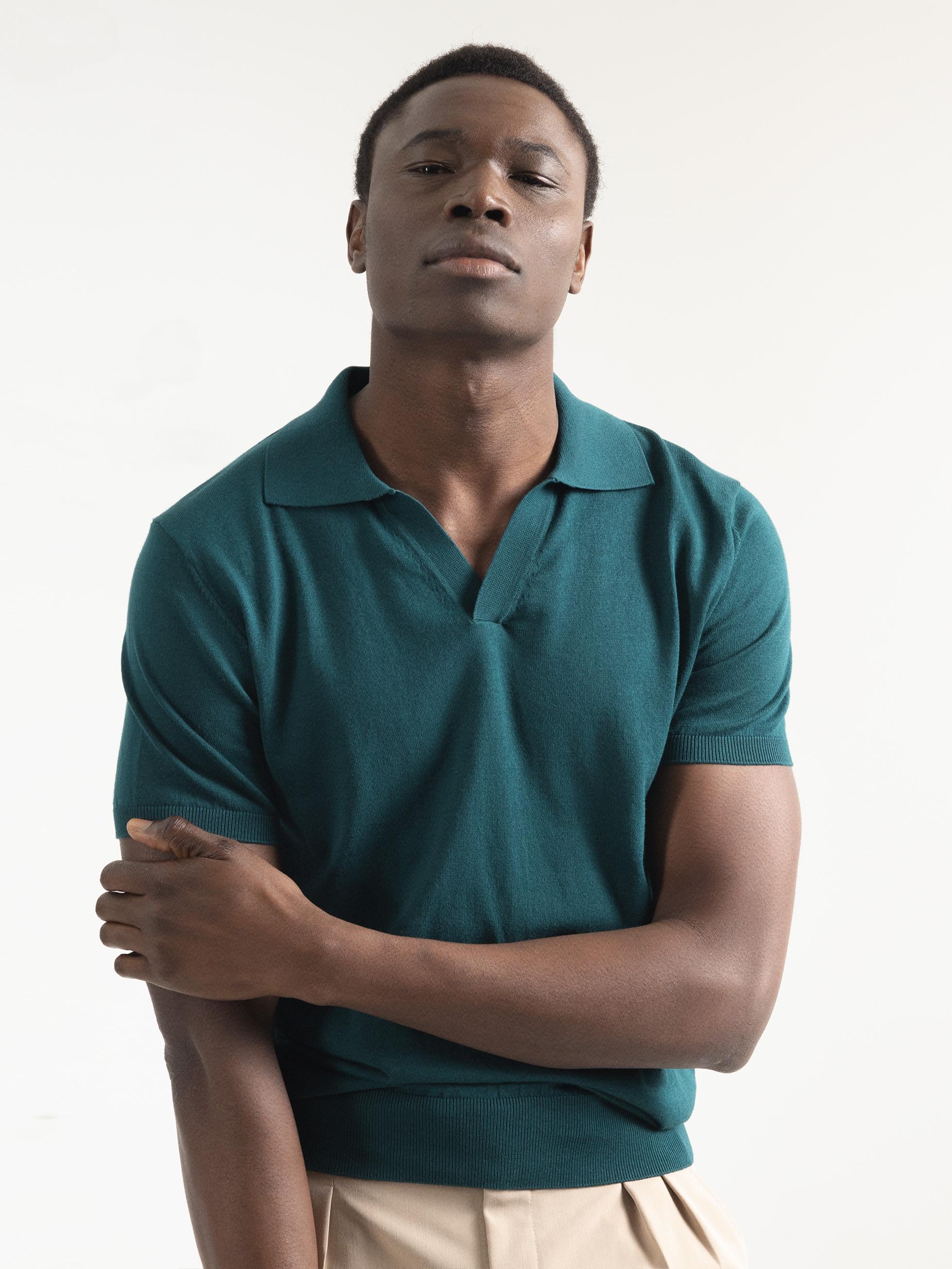JERSEY KNIT POLO PuroEGO