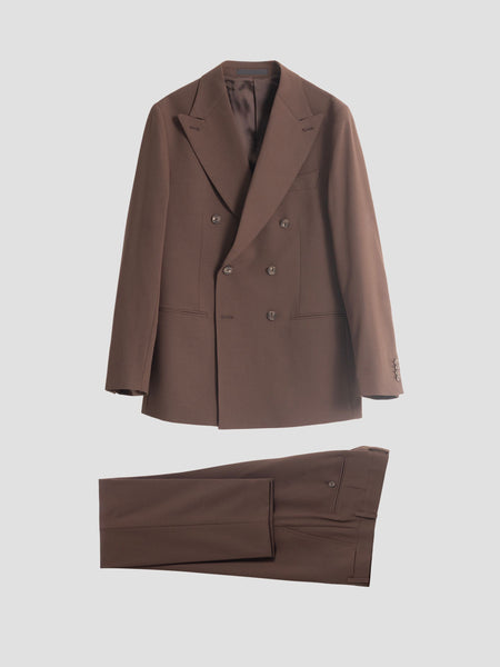 TRAJE CRUZADO CHOCOLATE