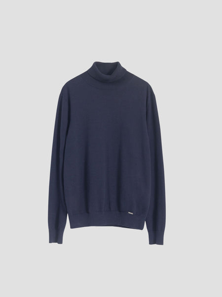 JERSEY CUELLO ALTO MARINO