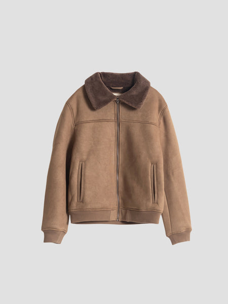 CAZADORA AVIADOR MARRÓN