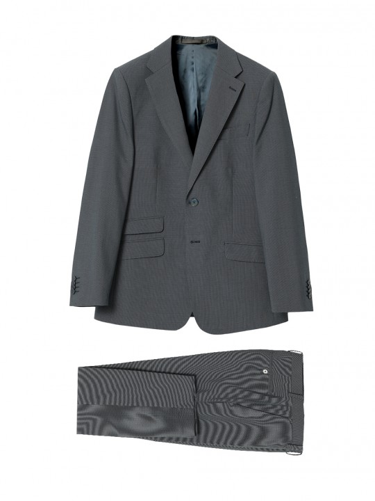 GREY BLUE HOUNDSTOOTH SUIT PuroEGO