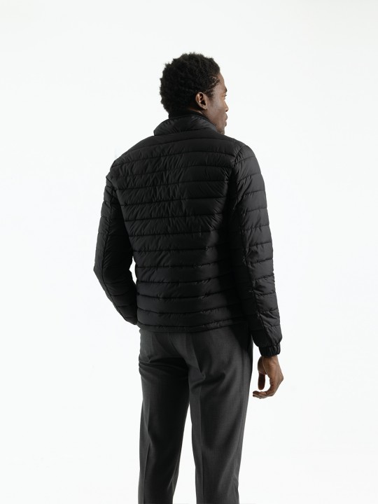 BLACK QUILTED JACKET PuroEGO