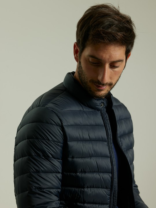 PuroEGO NAVY QUILTED JACKET