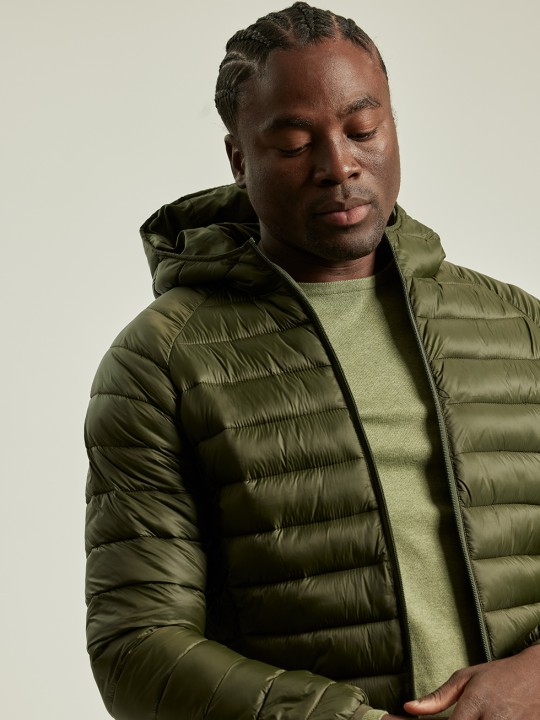 PuroEGO ARMY GREEN QUILTED JACKET