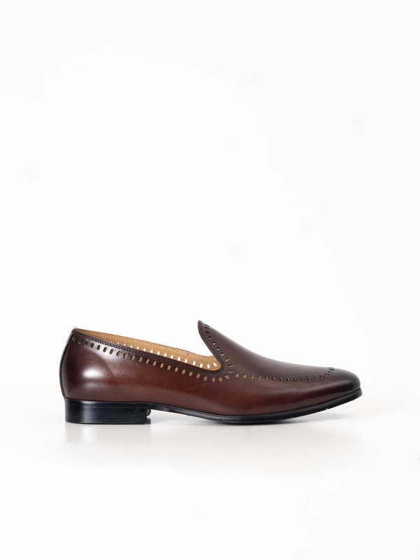 MOCASIN TROQUELADO PIEL