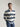 BLUE STRIPED POLO SHIRT