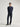 NAVY HIGH RISE RELAXED FIT TROUSERS