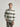 CEDAR GREEN CONTRAST STRIPED RUGBY POLO SHIRT