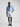 LIGHT BLUE STRUCTURED BERMUDA SHORTS