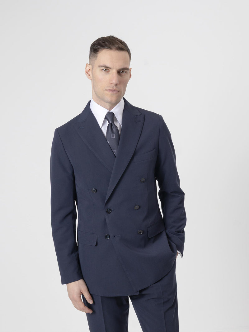 AMERICANA NON-IRON CRUZADA MARINO