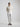 WHITE COTTON HIGH-WAISTED TROUSERS