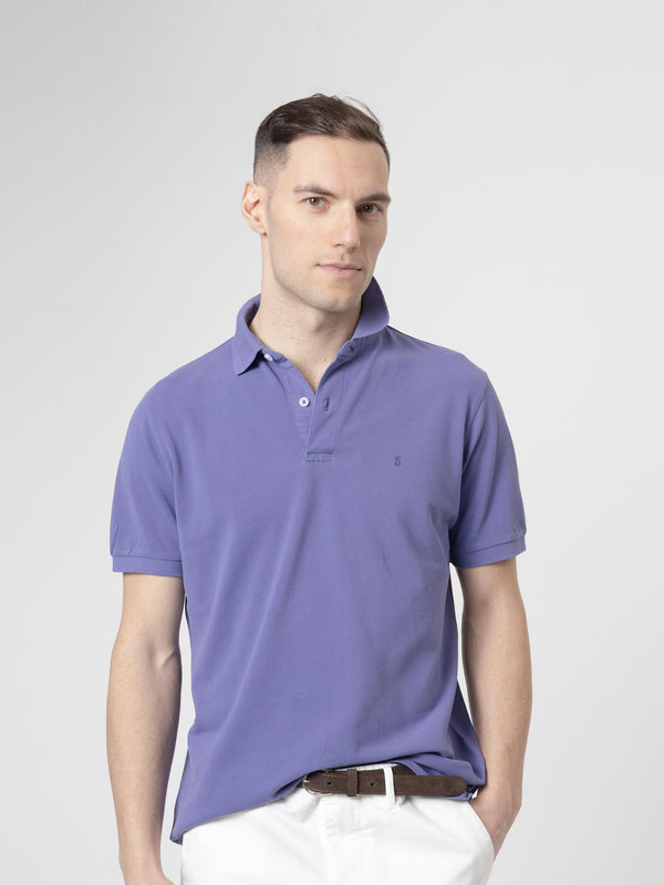 POLO BÁSICO LAVADO AZUL NIRVANA