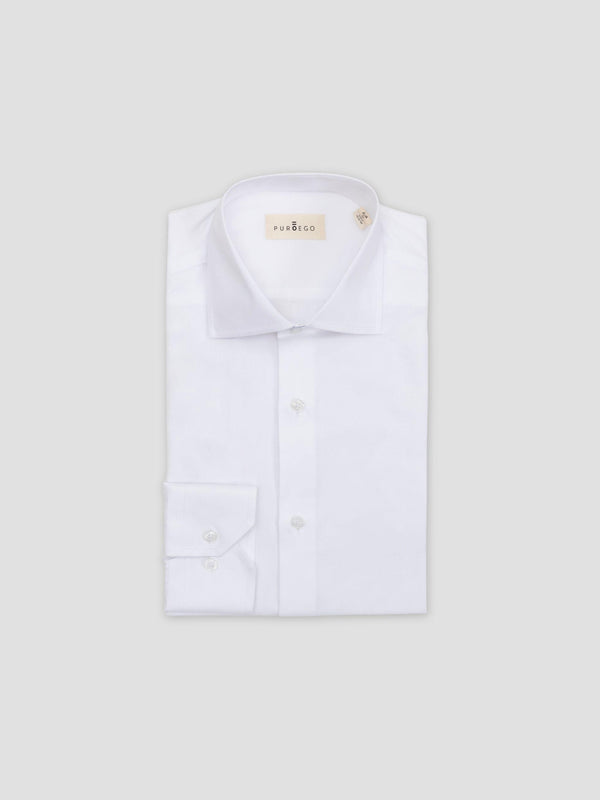 CAMISA TWILL VESTIR BLANCA