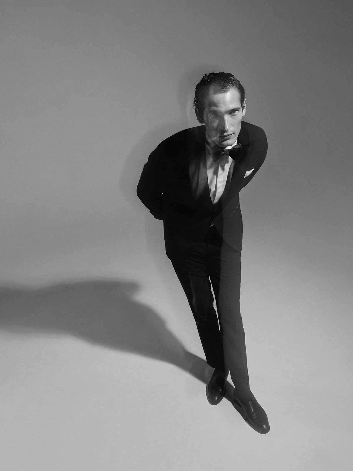 BLACK LEATHER BELGIAN LOAFER