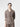 CHOCOLATE BROWN LINEN SHIRT SET