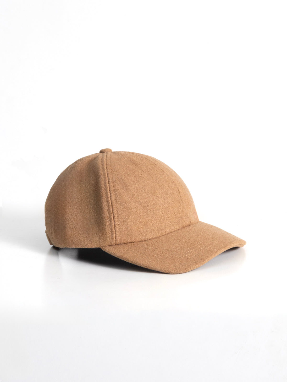 BEIGE WOOL CAP