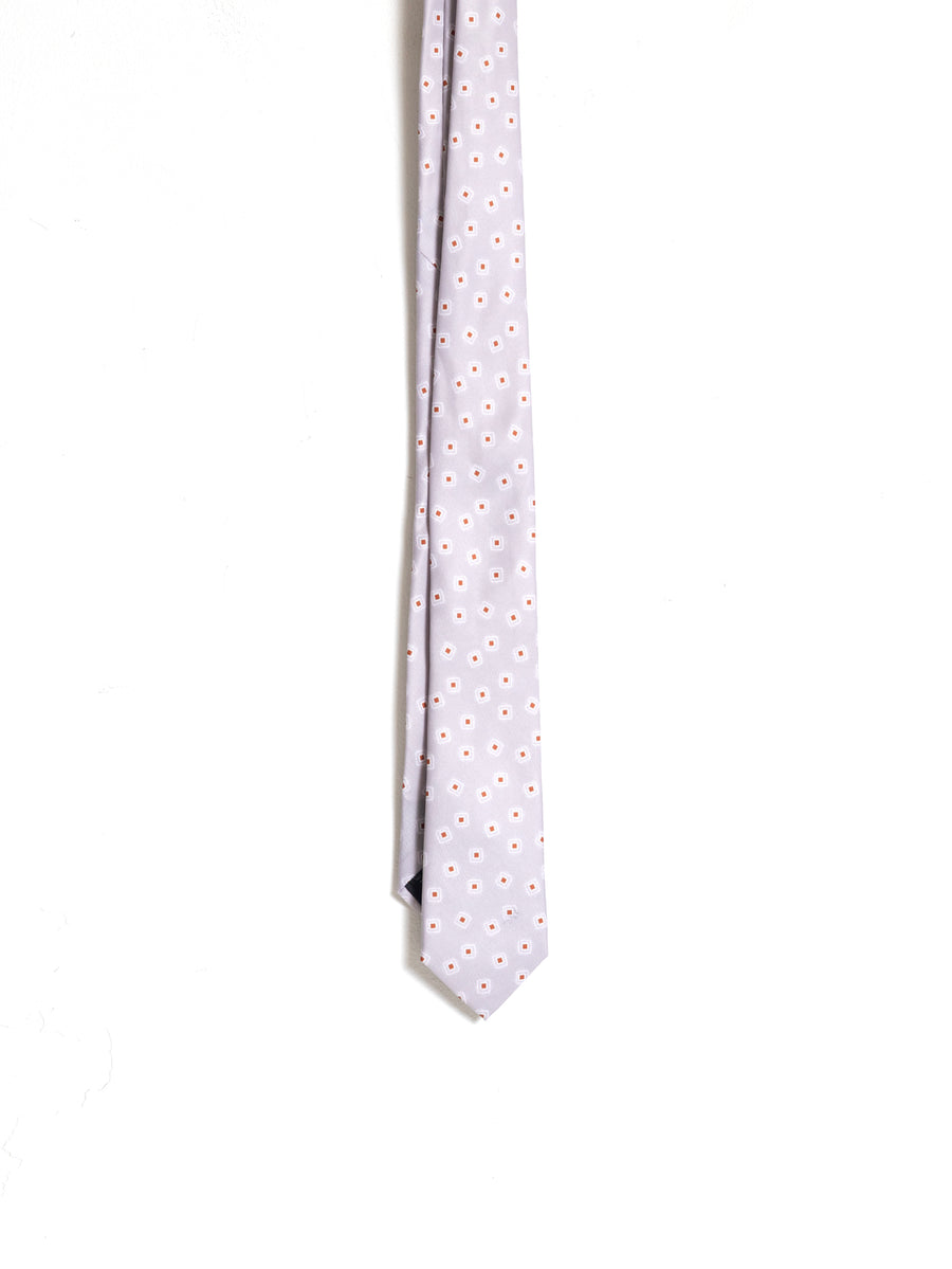 GREY VINTAGE PATTERN TIE