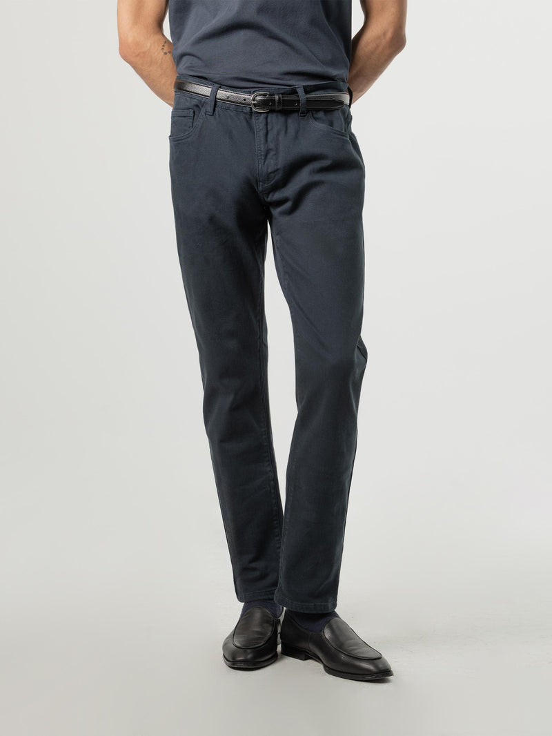 PANTALÓN CINCO BOLSILLOS MARINO