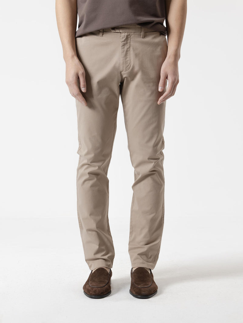 PANTALON CHINO TWILL TOSTADO