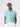 TURQUOISE BASIC WASHED POLO SHIRT