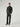 RELAXED FIT PLEATED TROUSERS BLACK