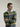 GREEN STRIPED RUGBY POLO SHIRT