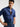 CAMISA LINO CUELLO MAO AZUL