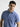 LIGHT BLUE WASHED BASIC POLO SHIRT