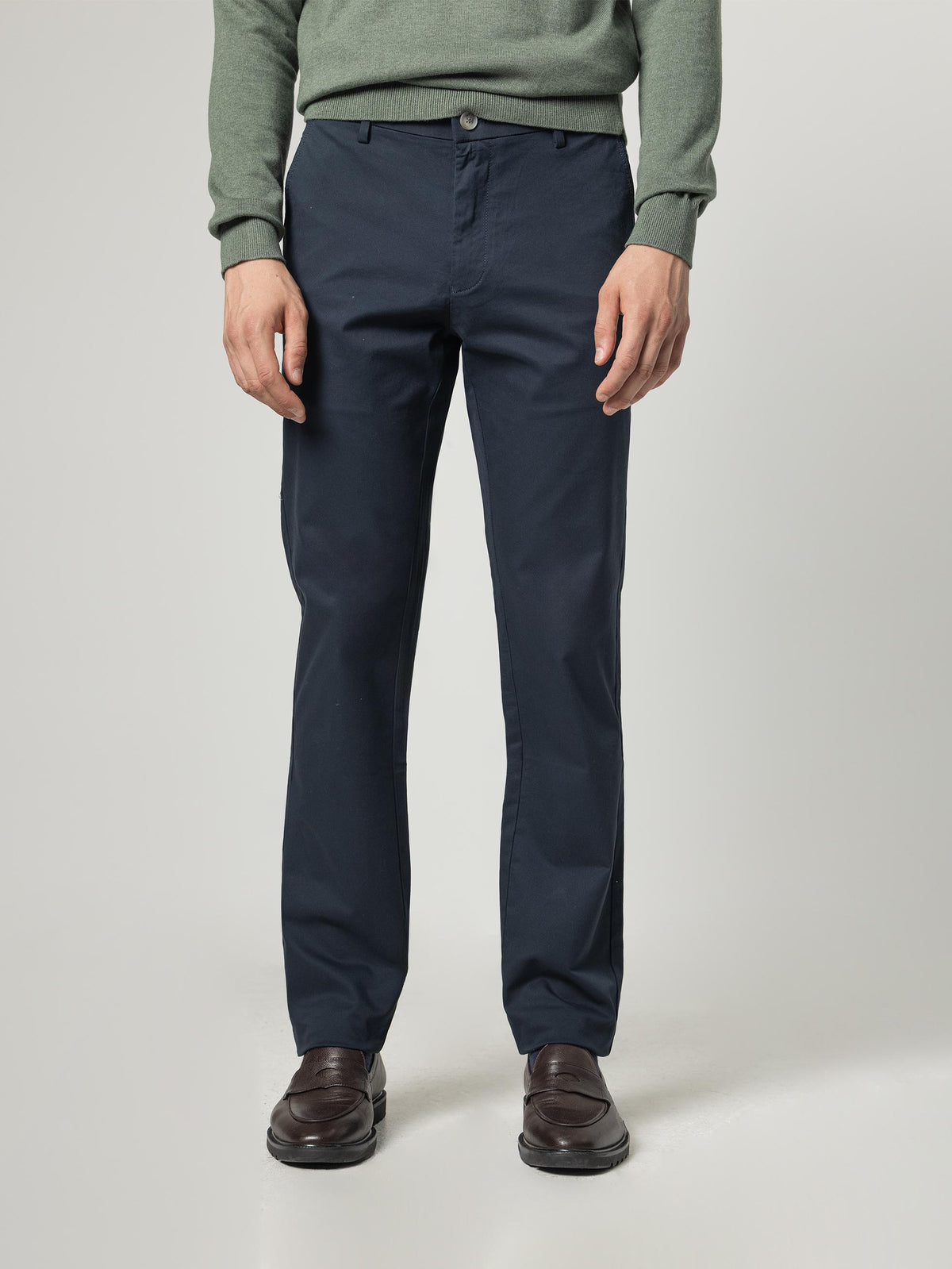 PANTALÓN CHINO FLEX FIT MARINO