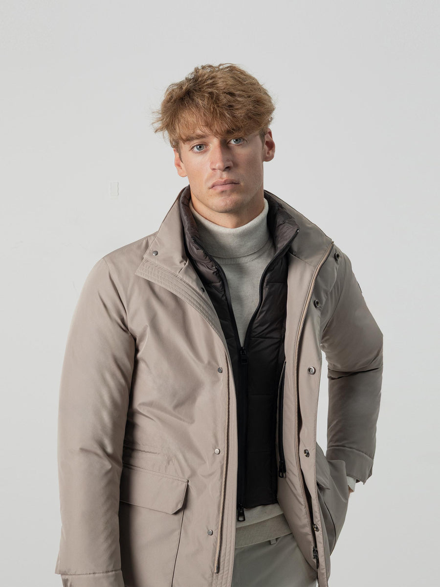 CHAQUETA TÉCNICA CUELLO DESMONTABLE ARENA