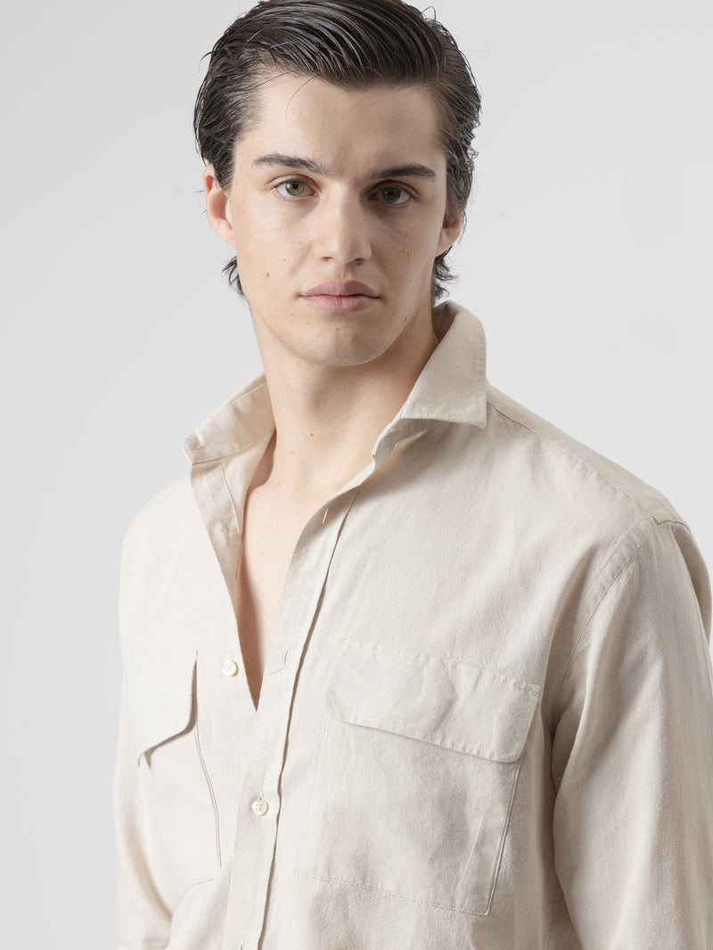 CAMISA SET LINO RAFIA