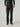 RELAXED FIT PLEATED TROUSERS BLACK