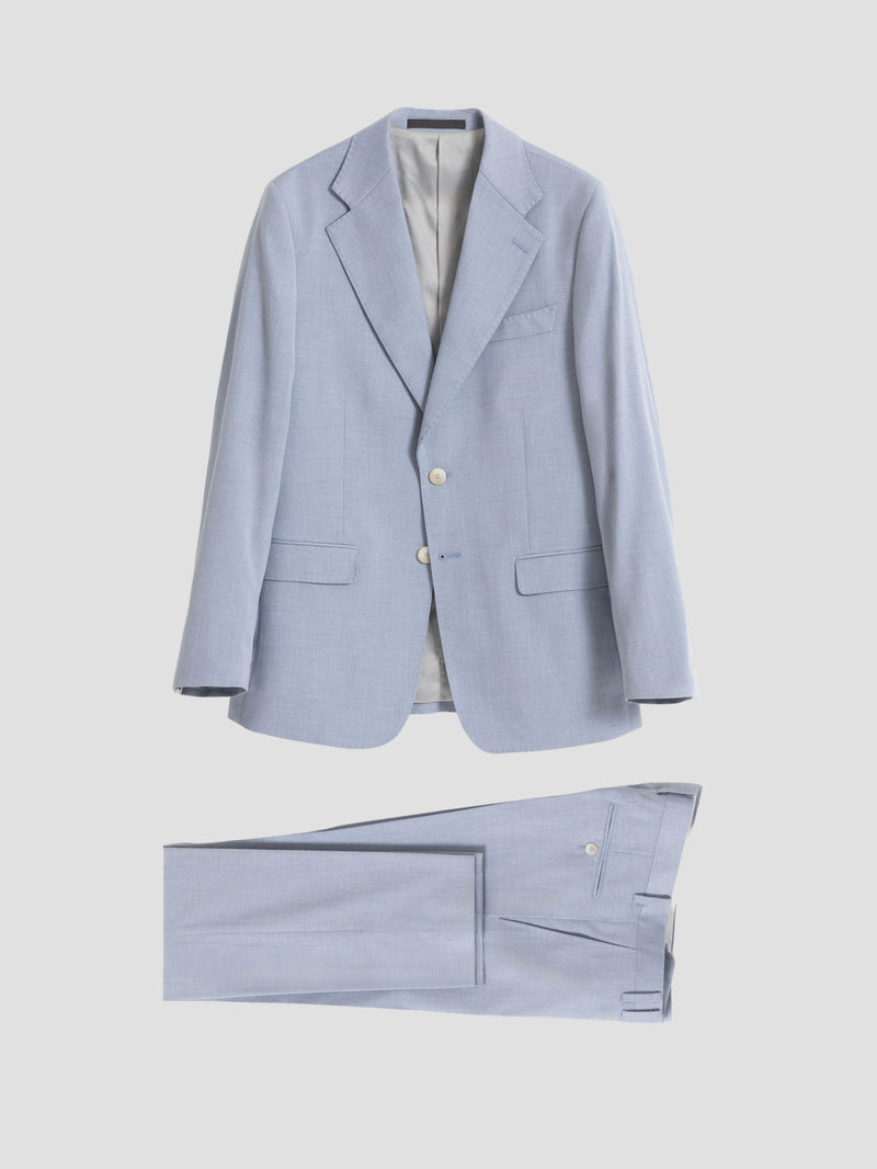 LIGHT BLUE STRUCTURED SUIT