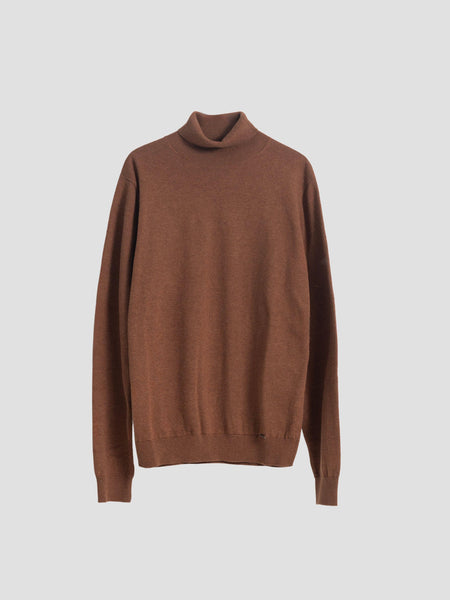 JERSEY CUELLO ALTO CARAMELO