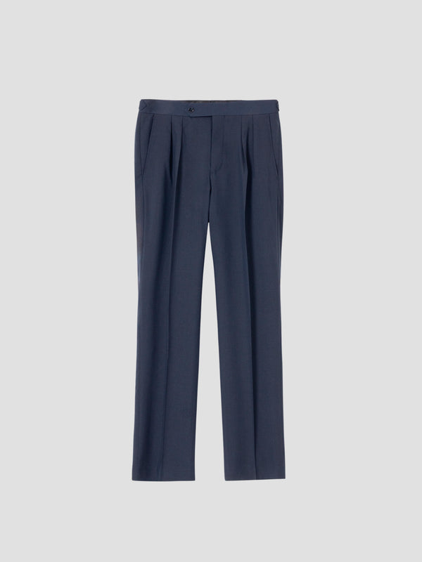 PANTALÓN ALTO RELAXED FIT MARINO
