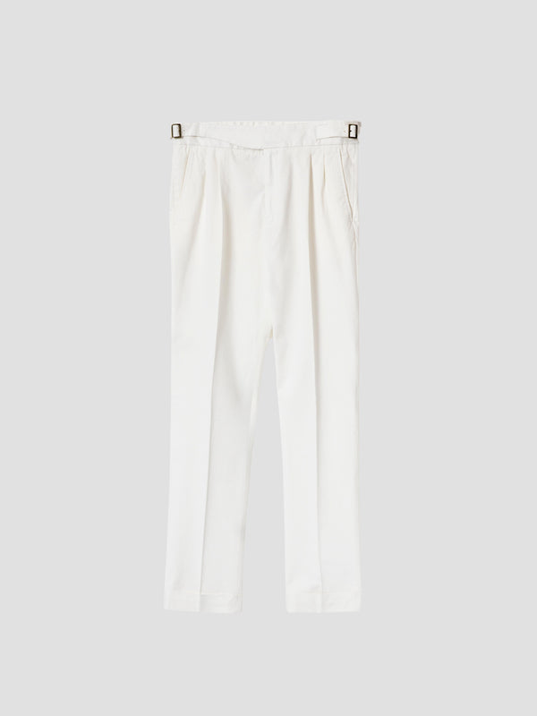 PANTALÓN GURKA ALGODÓN BLANCO