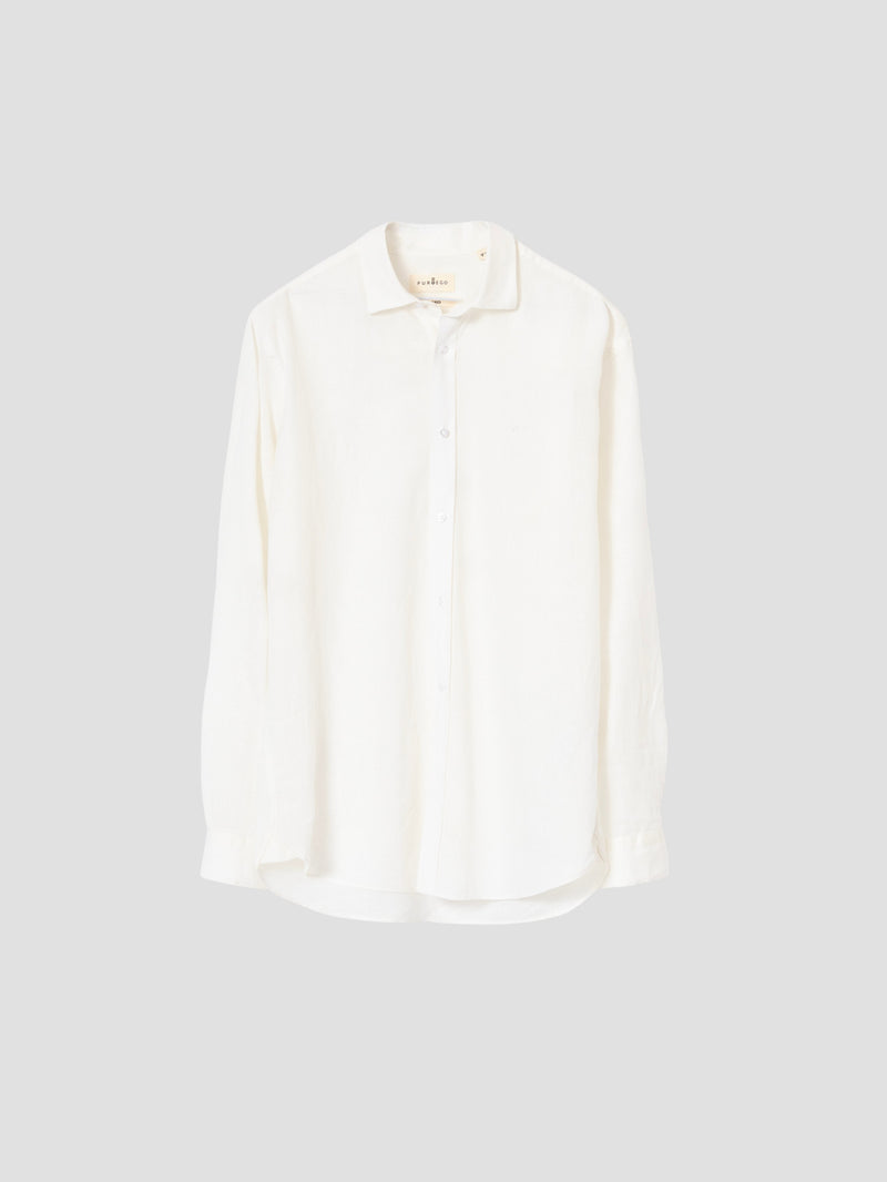CAMISA LINO BLANCO