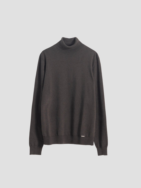 JERSEY CUELLO ALTO CAFÉ