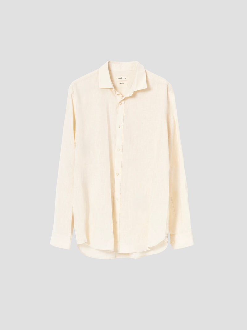 CAMISA LINO CRUDO