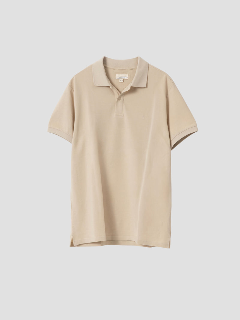 SAND BASIC PIQUE POLO SHIRT