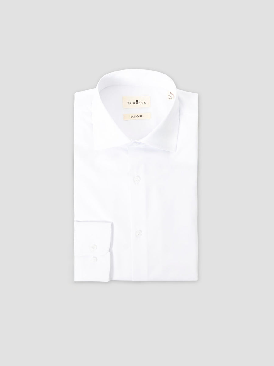 WHITE WATERPROOF DRESS SHIRT