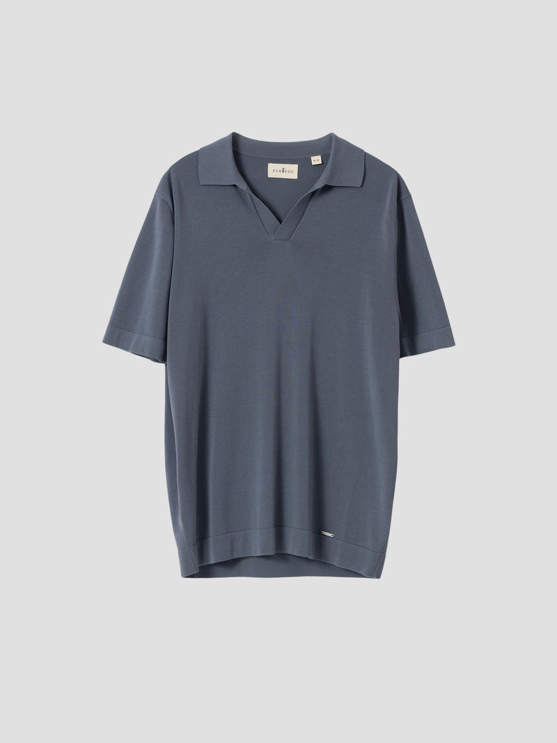 POLO PUNTO JERSEY AZULÓN