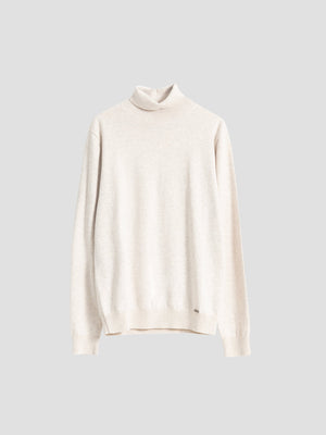 JERSEY CUELLO ALTO BEIGE